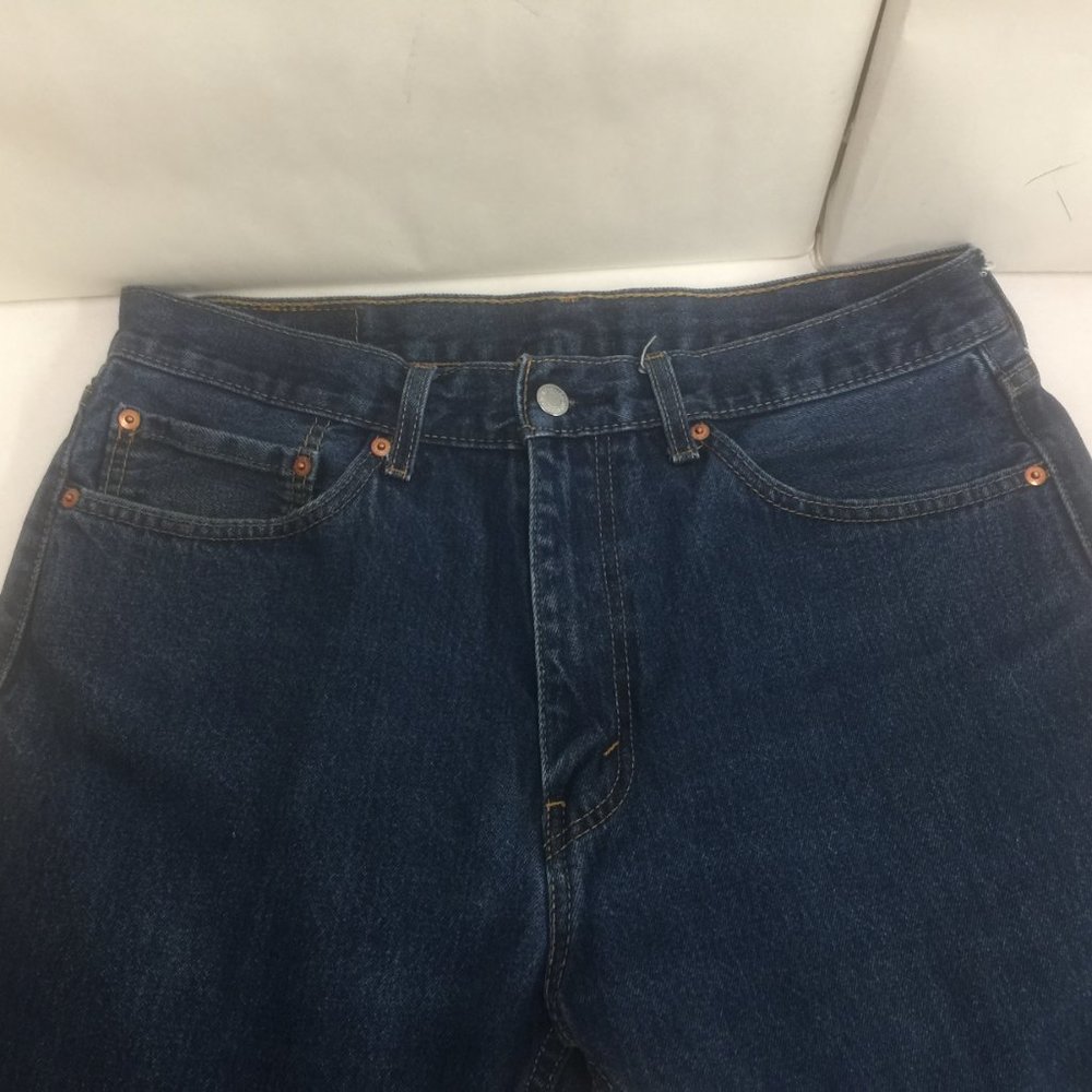 Levi's 505 Blue Jeans (34 X 26* ) - Picture 5 of 8